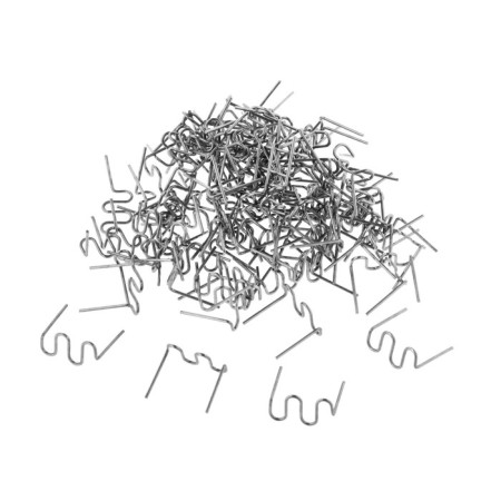 Brackets for soldering plastic elements of the car, 0.8 mm, set 100 pcs-1