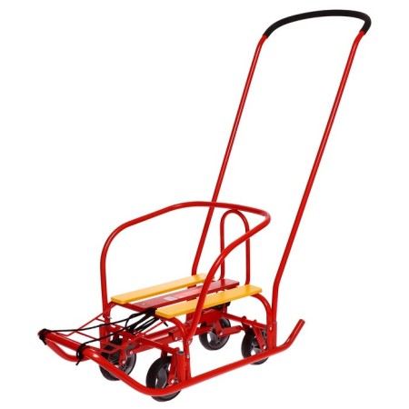 Sled "breeze 7 station wagon", red color