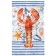 Ethel towel Sea 40x73 cm, 100% cotton, sarzha 190 g/m2