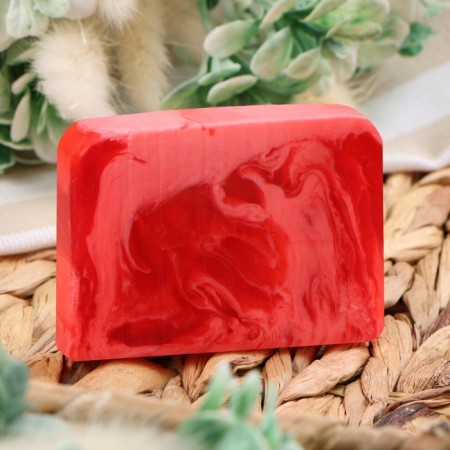 SPA soap - care for the bathhouse and sauna "Ripe Cherry" Dobroparov Handmade 80 grams-1