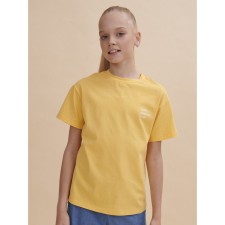 T -shirt for girls, height 116 cm, yellow color