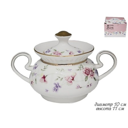 Sugar Lenardi "Florence", porcelain, d = 10 cm