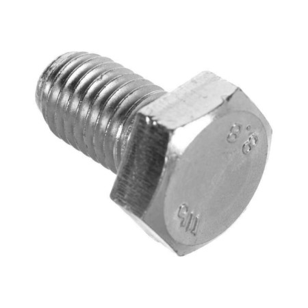 Bolt bolt, with a hexagonal head, galvanized, Din933, M12x20 mm, 5 pcs-4