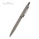 Automatic ball handle, 1.0 mm, BrunovisConti San Remo, blue rod, metal case Soft Touch Gray, in case