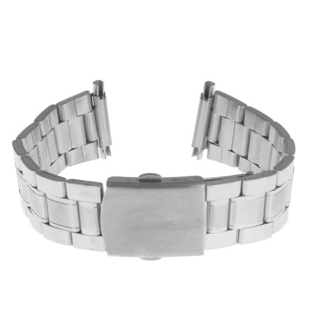 20 mm watch strap, two -tone metal, with fasteners-2