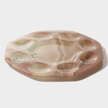 Glass stand for the eggs of the share "with a light Easter", d = 21 cm, 8 cells-3