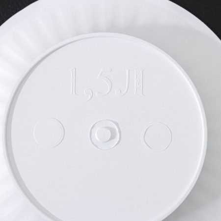 Pot with the pallet "Angara", 1.5 l, the color is white-4