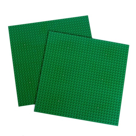 The construction base is green qbrix, 2 pcs. in the kit-1