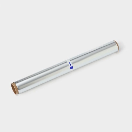 Food foil aluminum "Dolyana", 29 cm × 10 m, 9 μm-2