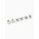 Carnation earrings 3 pairs "You are magic", 0.95 cm