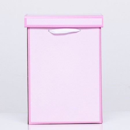 The box is folding, pink, 17 x 25 cm-3