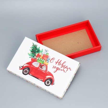 Folding box "Happy New Year", 25.5 x 15 x 4 cm, new year-3