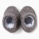 Bottos for children, the color is dark beige, size 20 (1-3 month)