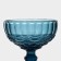 Glass Glass Magistro "La-Channel", 350 ml, 12 × 10.5 cm, blue color