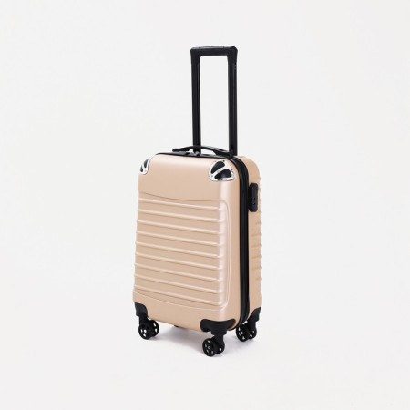 Small suitcase 20 ", lightning department, code castle, beige color-2