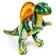 Soft toy "dinosaur", 35 cm, green color