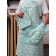 Apron Women's Blossom Green, size 60x80 cm, green color
