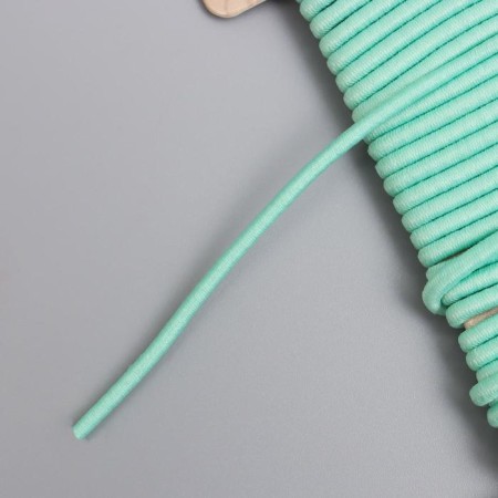 Braid decorative elastic band "round" winding 4 m width 0.2 cm-2