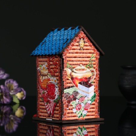 Tea house "Samovar", 9.8 × 9.8 × 17.4 cm-1