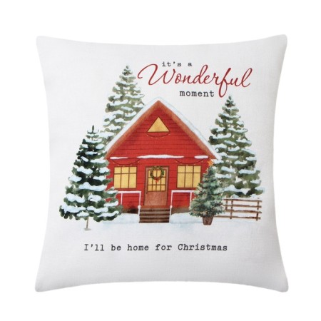 New Year. Decorative pillowcase "Ethel" Wonderful Moment 40x40 ± 4 cm, 100% cotton