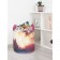 Basket for toys "Salute in winter, size 35x35 cm