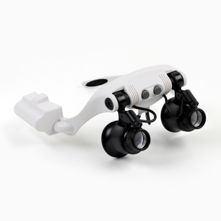 Binocular binocular lupa 10-25x, with backlight, 6 lenses included, 3 AAA-1