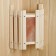 ABAZHUR with Himalayan salt 1 tile, linden, 29x40x13 cm
