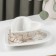 Ceramic dining room "Marbl", 2 items: salad bowl 150 ml, dish 16.5 × 17 × 2 cm, white color