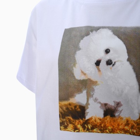 T -shirt female, white size 46-8