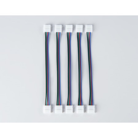 Flexible double -sided connector for LED tape 5050 12/24V (4 contacts) 150 mm GS7751, 5 pcs-2