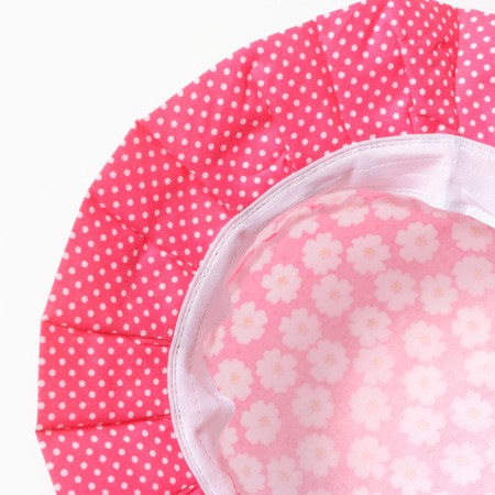 Panama for Minaku girl, bright pink color, rn 50-2