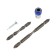 The set of tundra, steel S2, round magnet, double -sided, PH2 x 65 and 100 mm, 2 pcs.