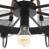 Lamp "Richard" 8he27 60W black 75x75x35-75cm Bayerlux