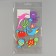 A set of stickers from EVA "Underwater World", 8 pcs.