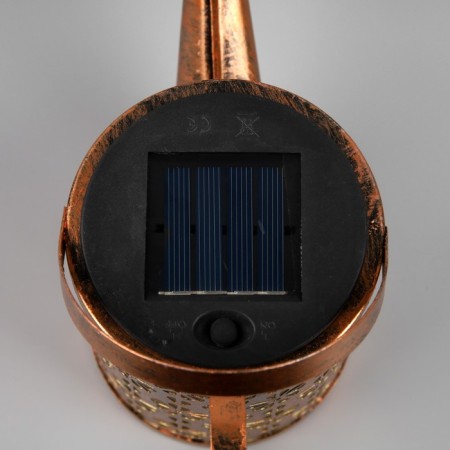 Garden lamp on the sunny battery "Lake", 21 × 15 × 9.5 cm, 37 LED, glow warm white-4