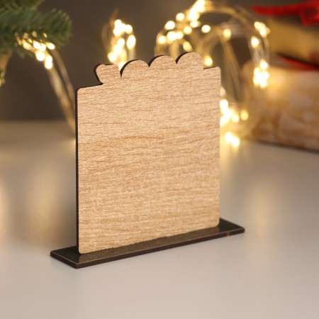 New Year's calendar "needles 2025" 12x11.5 cm (New Year's set 2 parts)-2
