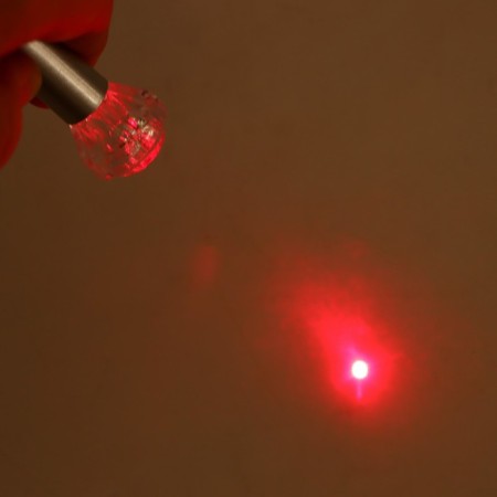 Laser pointer, with carbine, 3 LED, 3 modes, 3 x 7.3 cm-7