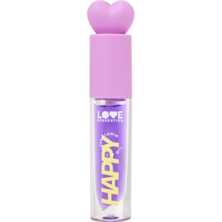 Lip oil Love Generation Be Happy, tone 04 transparent purple, 2.3 ml-1