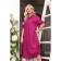 Women's dress, size 50, color fuchsia