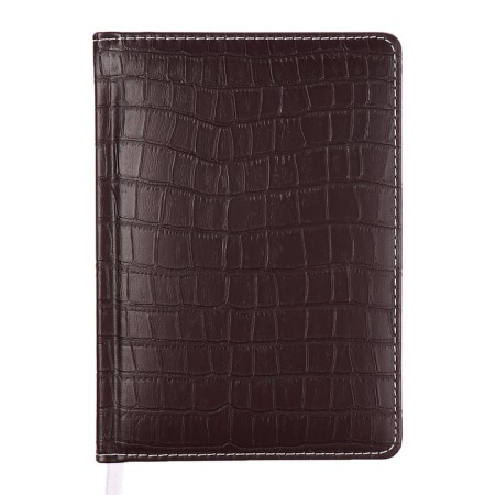 Dated diary 2025, Devente. Flag, B5 168 sheets, Devente. Wild, a solid cover to leatzers with foam rubber, perforation, liesse, block 70 g/m2, brown