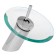 Accoona A9090 shell mixer, single -leaf, waterfall, glass, chromium