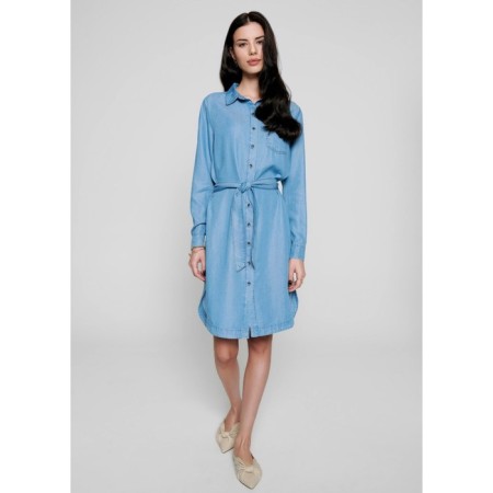 Women's dress, size XS, color Bleach Blue