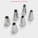 Set of confectionery share "Host", 8 items: 6 nozzles, adapter, confectionery bag 31 × 17 cm