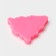 Mold "Christmas tree", silicone, 10 × 9.5 × 1 cm, pink color