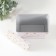 Rectangular metal box "Flamingo and golden peas" nr 2 pcs 7x11x18.5 8.5x14x20 cm