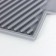 Silicone rug for drying dishes Joy Home, 39x25 cm, gray