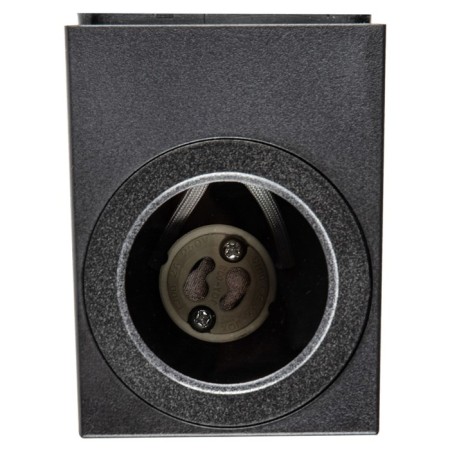 Street lamp Uniel, GU10, IP65, 75x75x92 mm, black color-1
