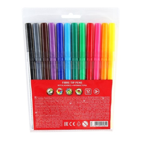 Fleeters 12 colors Erichkrause ArtBerry Super Tip Easy Washable, washed off, ventilated cap, euro suspension-3
