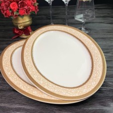 Set of dishes Lenardi Elizabeth, oval, length 35.5 cm, 2 pcs