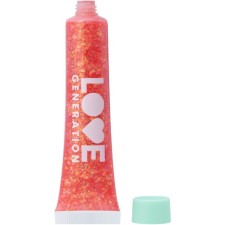 Glitter-Gel Facial Generation We Love Glitter, tone 06 orange-pink, 15 ml
